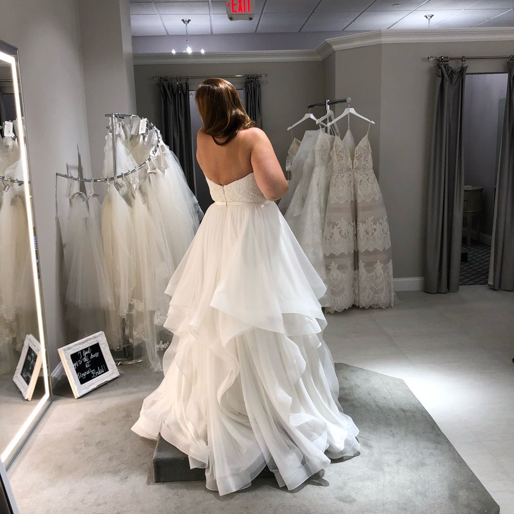 New with tags, never worn Mikaella wedding gown